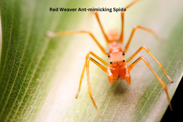 Red Weaver Ant-mimicking Spide